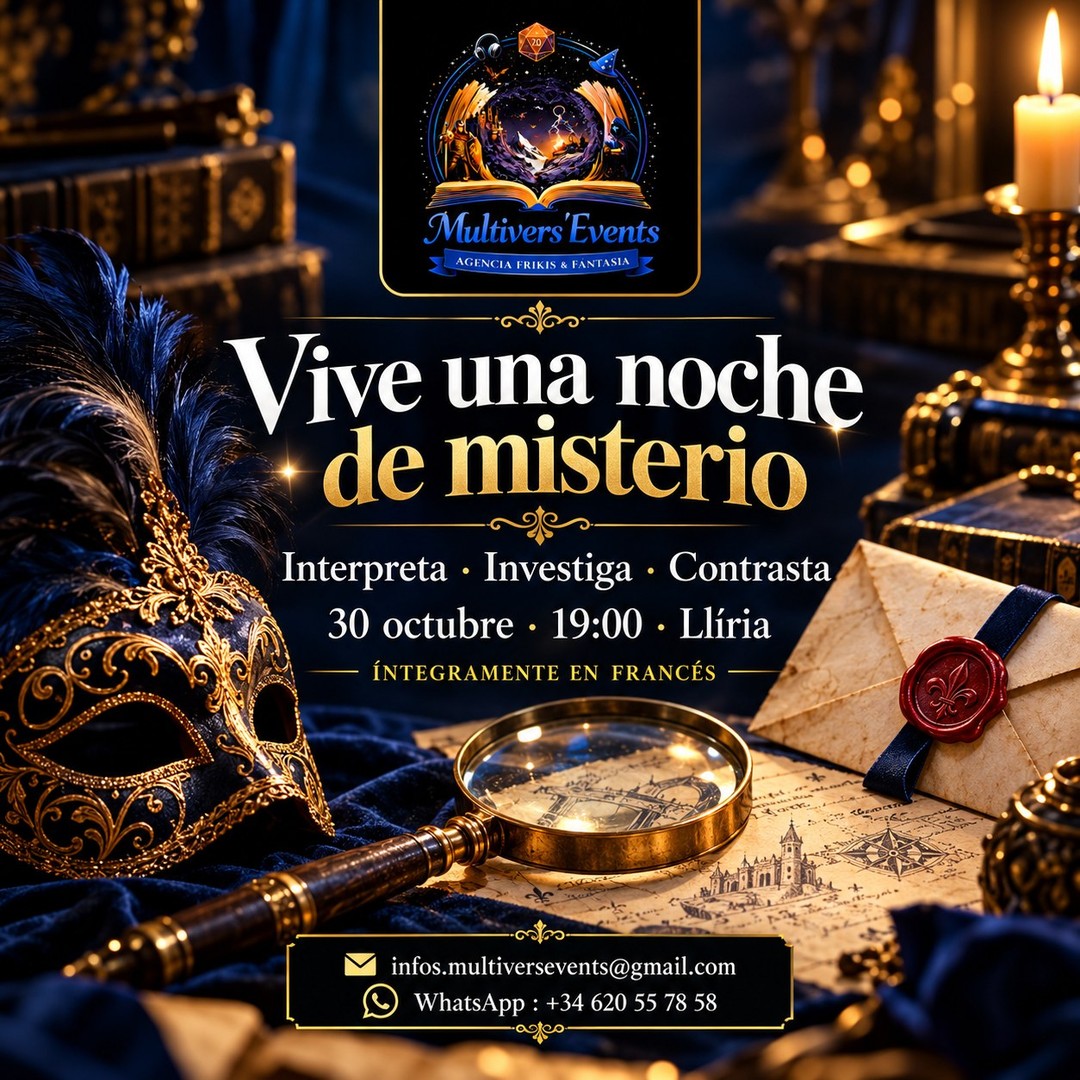Vive una noche de misterio