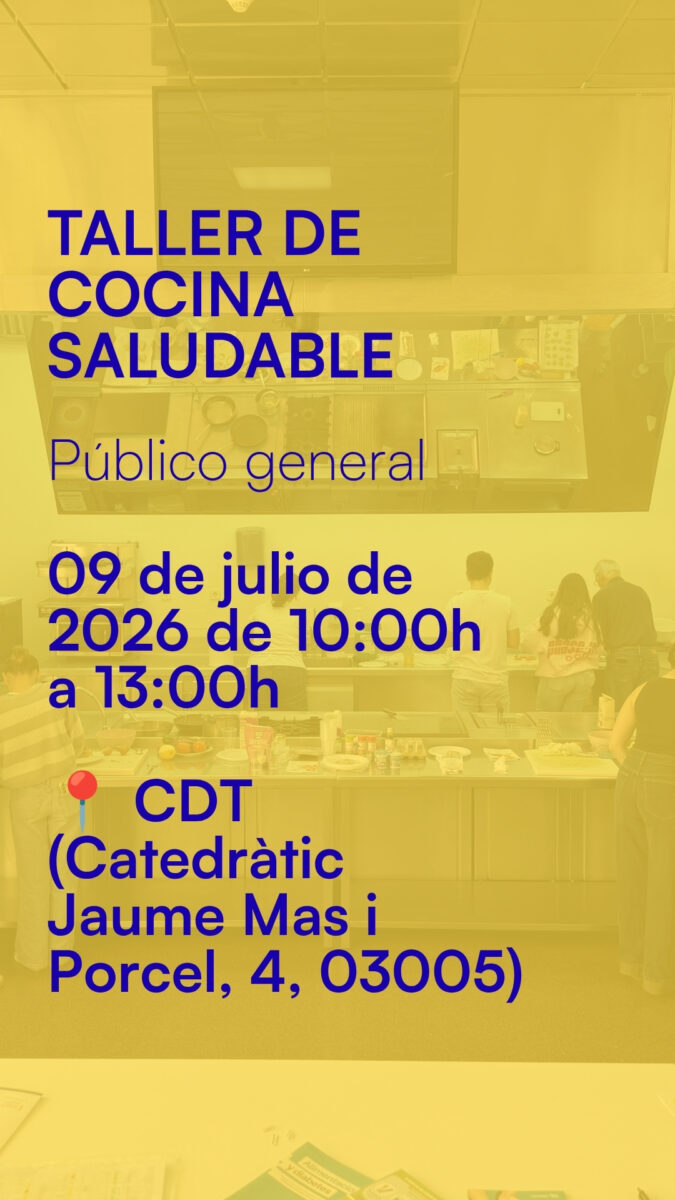 Taller de cocina saludable
