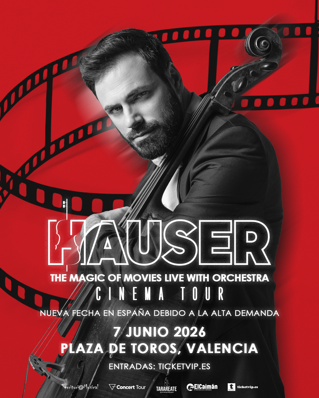 HAUSER - THE MAGIC OF MOVIES LIVE WITH ORCHESTRA