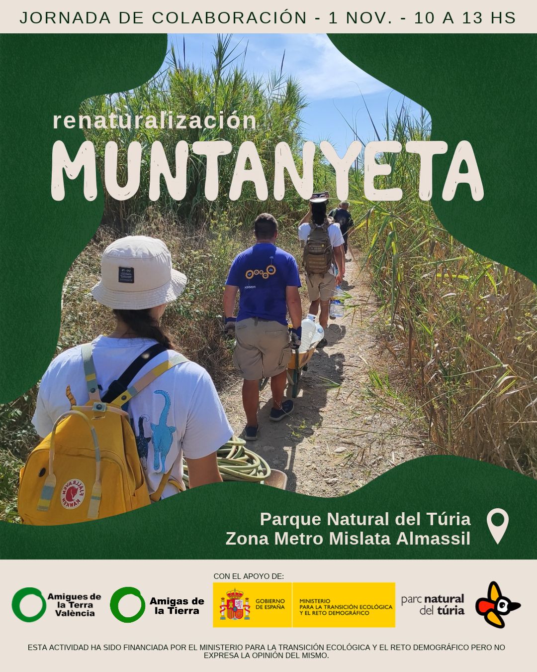 Renaturalización Muntanyeta