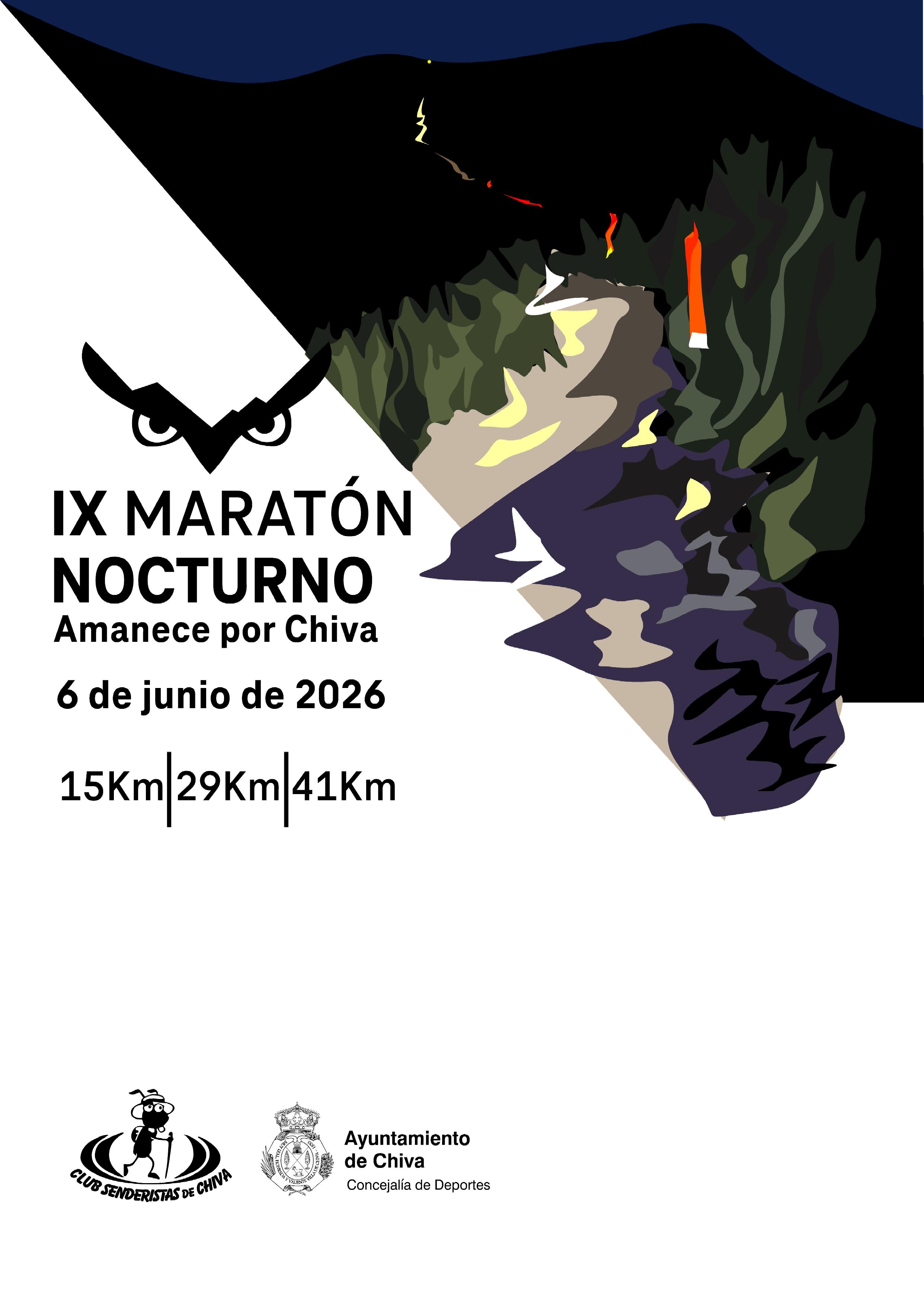 Maratón Nocturno "Amanece por Chiva"