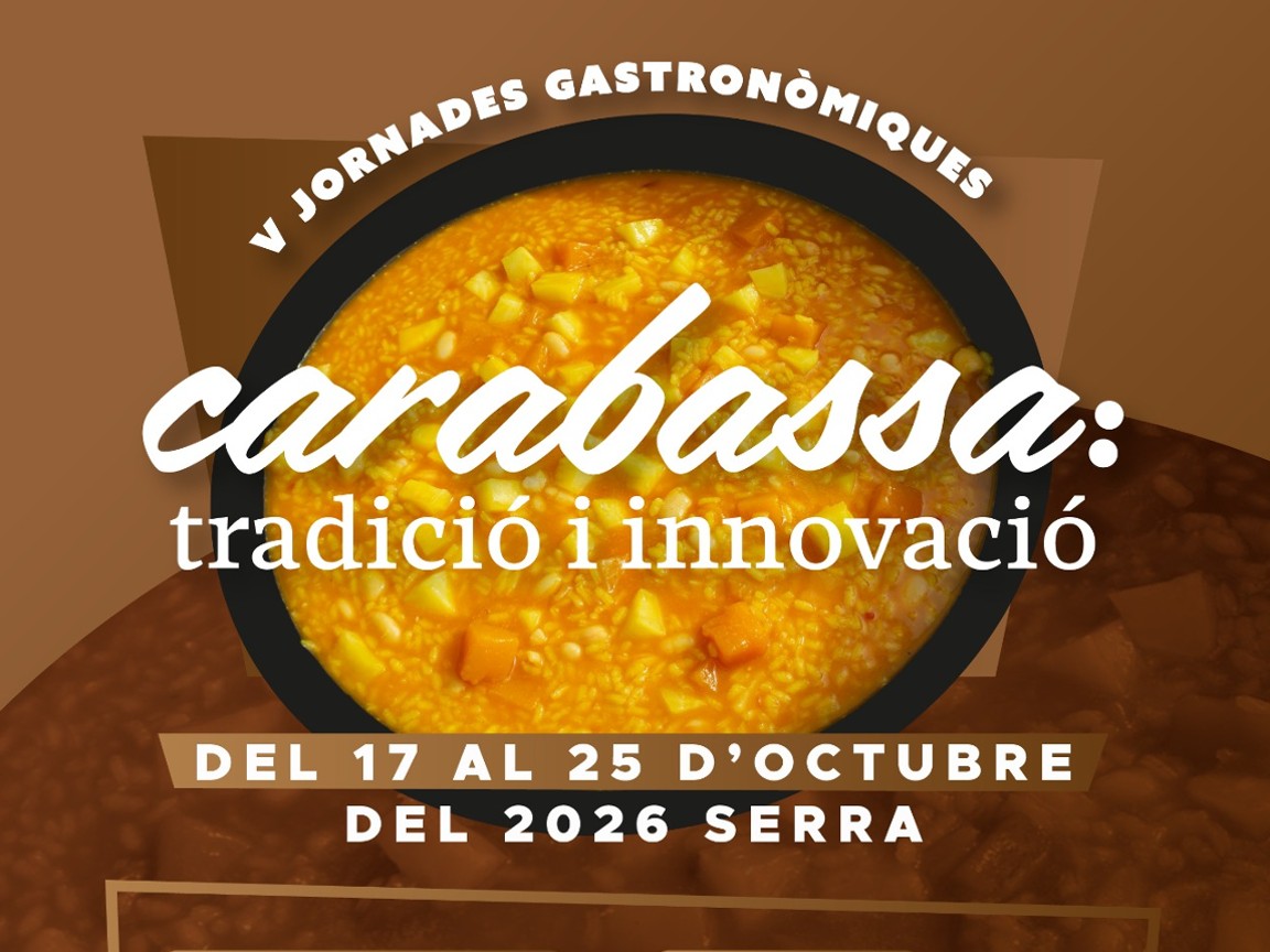 V Jornades Gastronòmiques carabassa: tradició i innovació