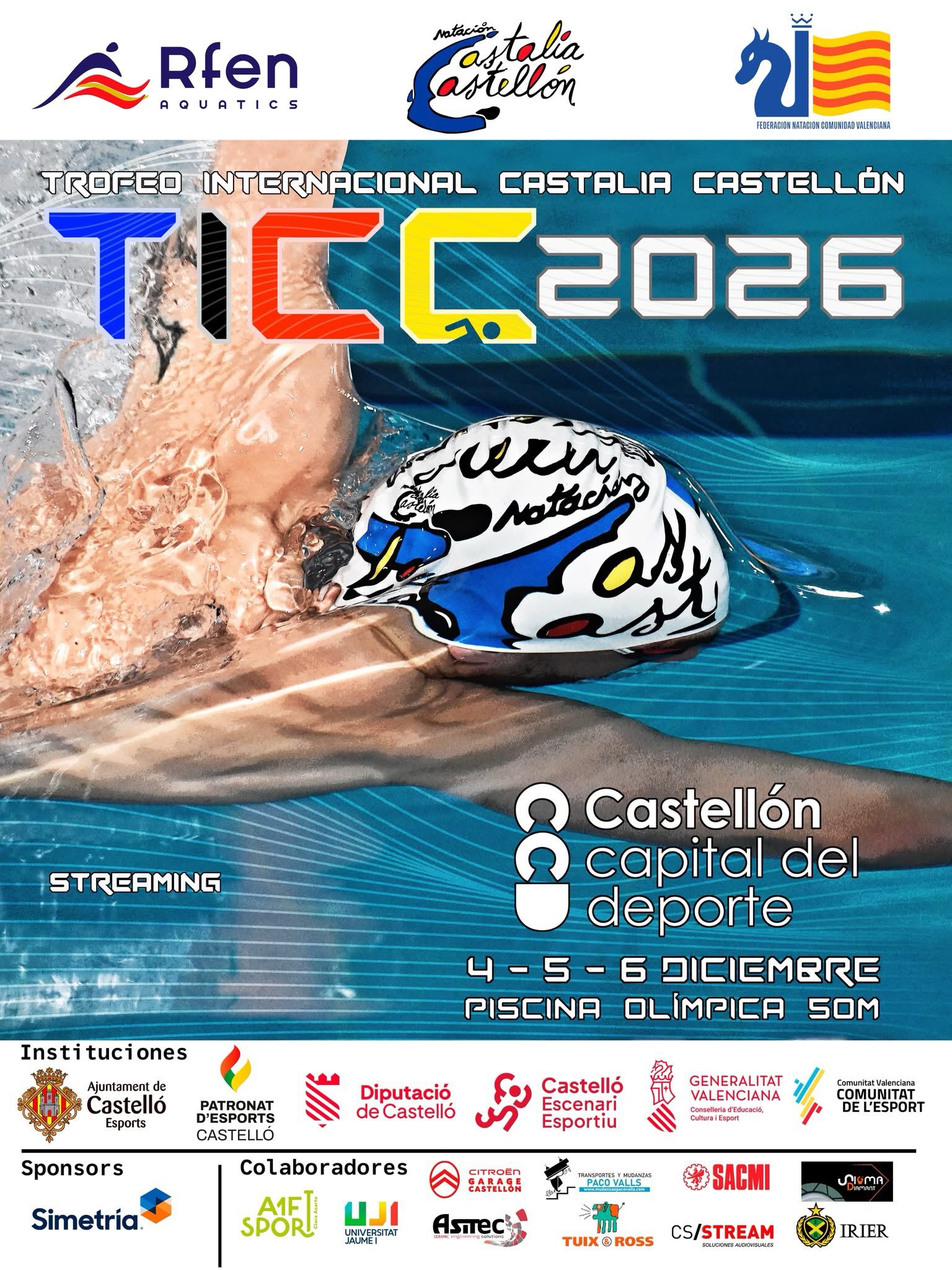 Trofeo Internacional Castalia Castellón - Natación