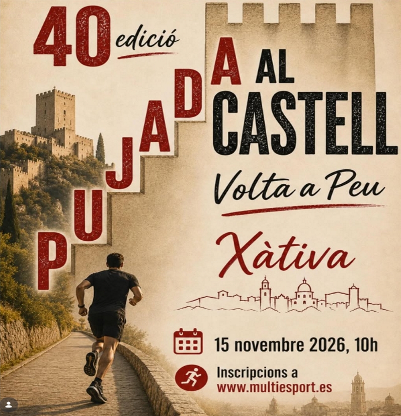 40 PUJADA AL CASTELL -  VOLTA A PEU