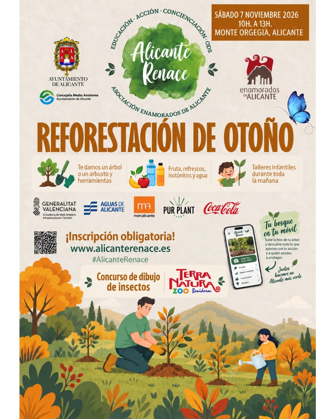 Reforestación de Otoño