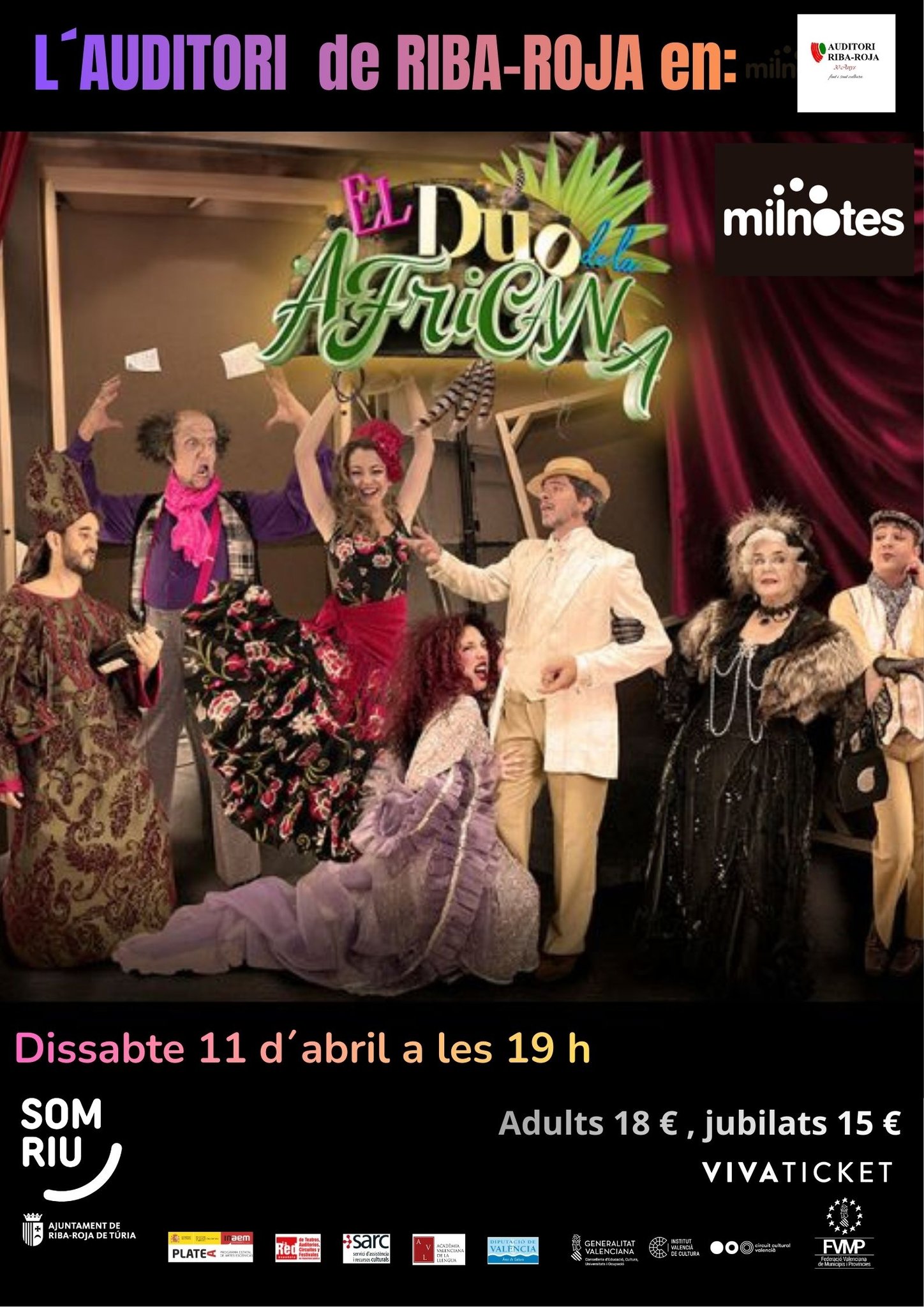 EL DUO DE LA AFRICANA - Zarzuela