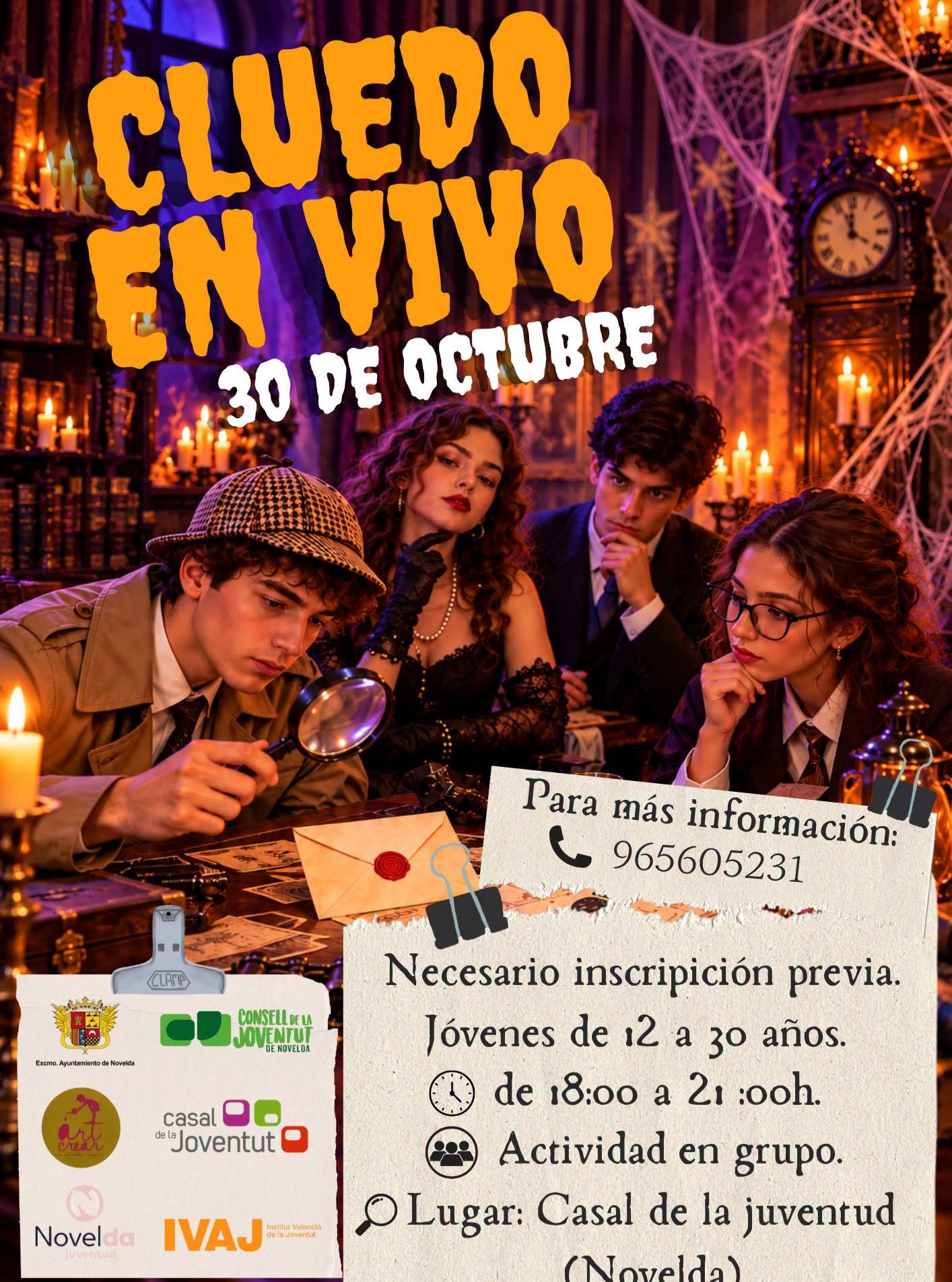 Cluedo en vivo