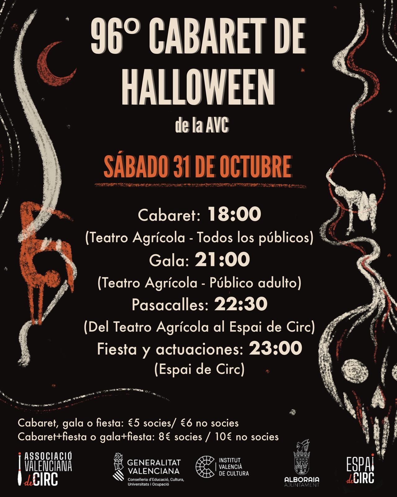 96° Cabaret de Halloween de la AVC