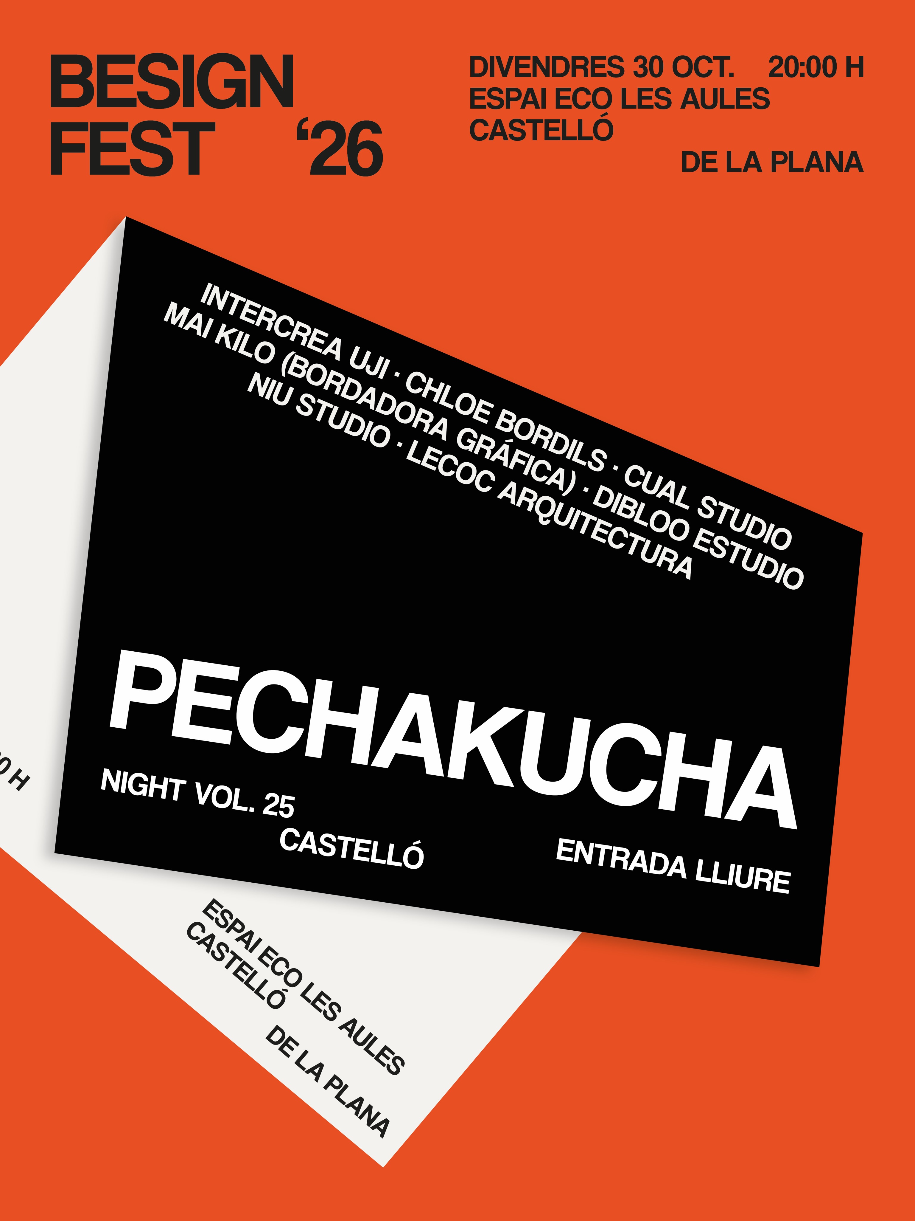 BESIGN FEST  26 - Pechakucha Night Vol. 25