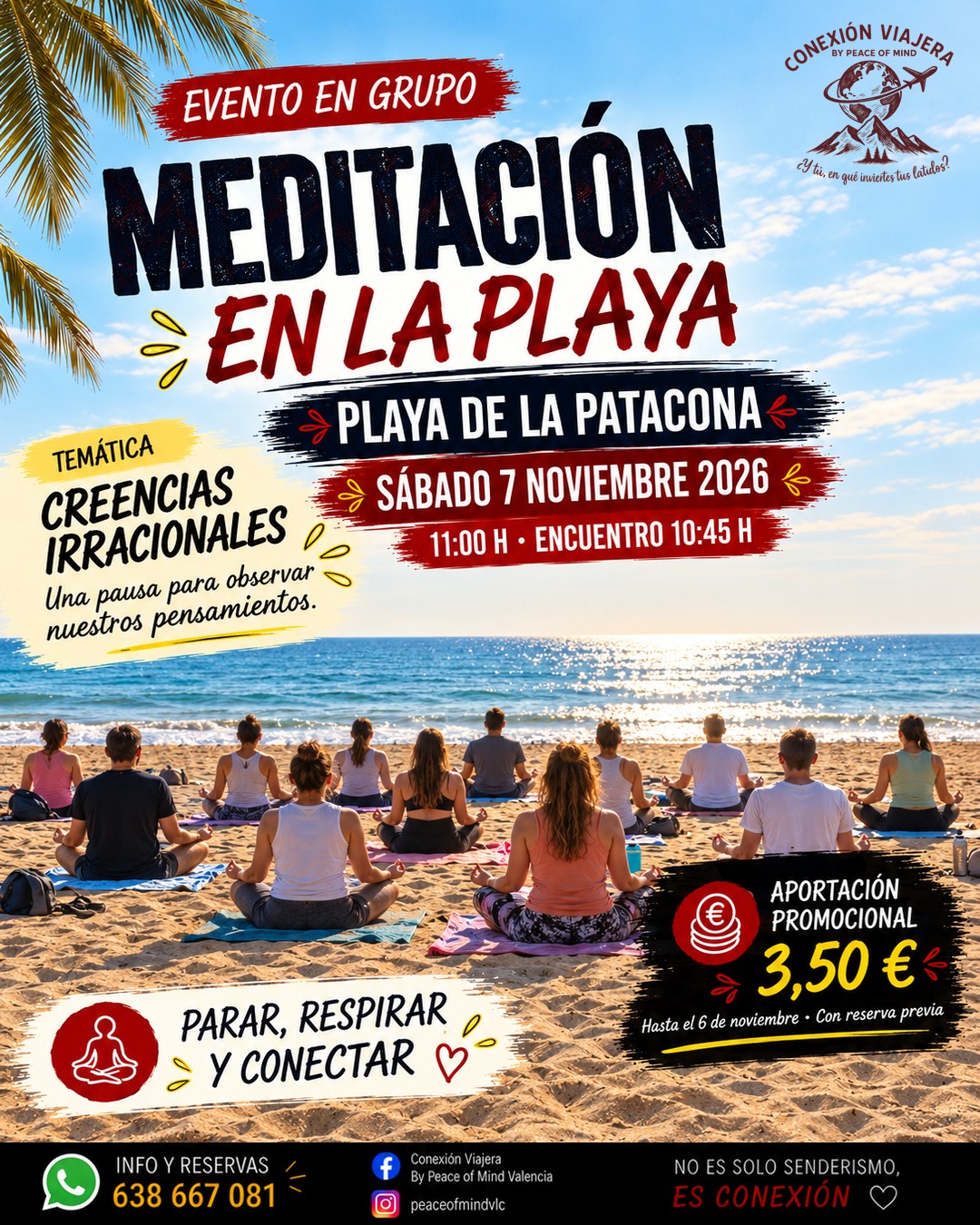 Meditación en la Playa