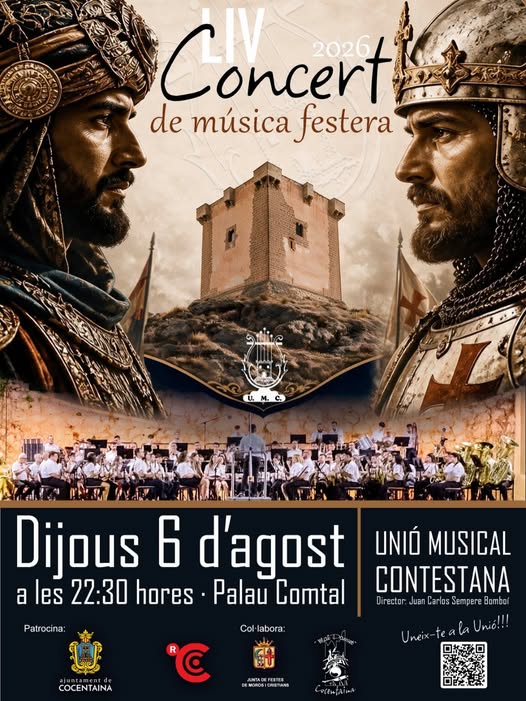 LIV  CONCERT DE MUSICA FESTERA - COCENTAINA