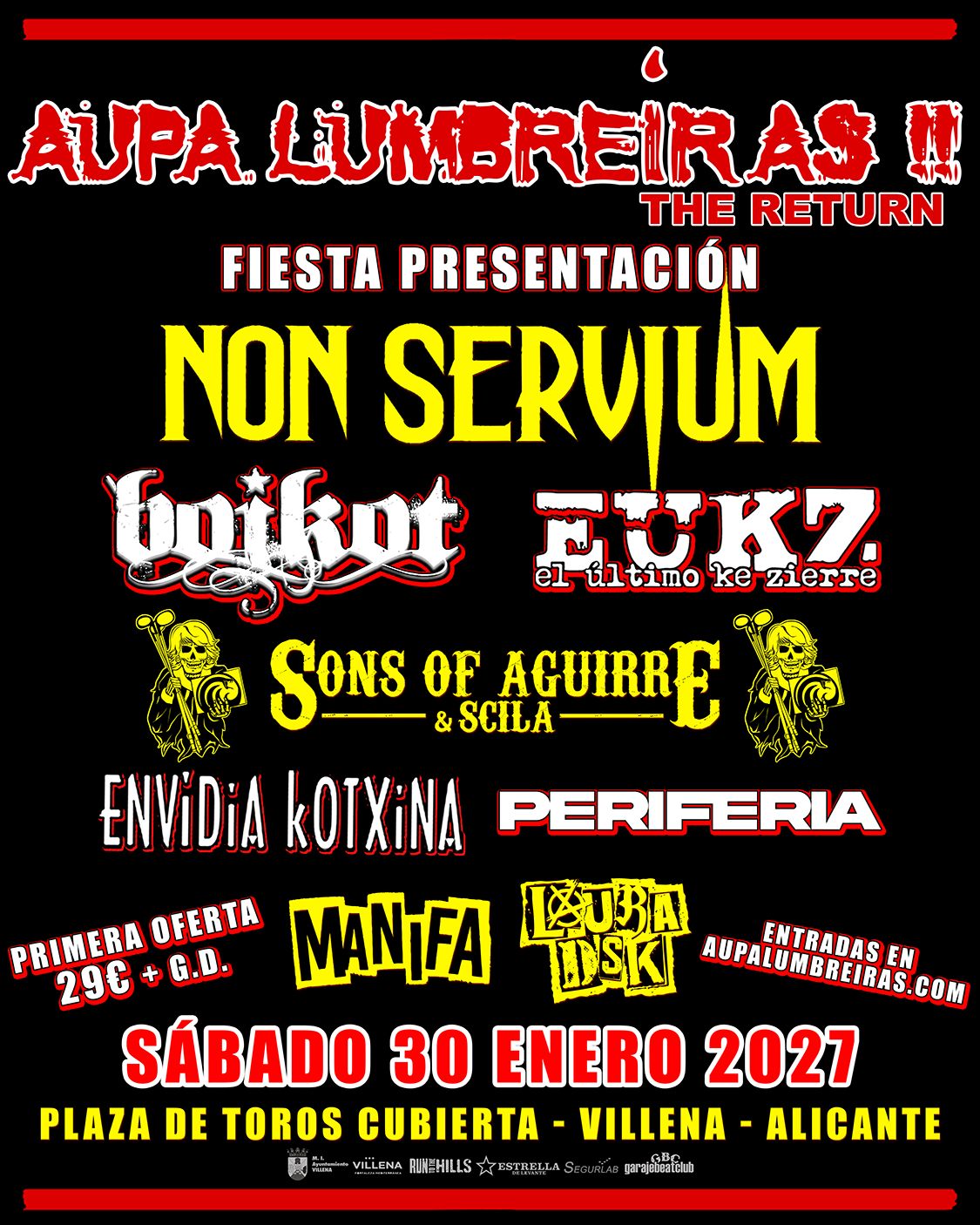AÚPA LUMBREIRAS!! - FIESTA PRESENTACIÓN