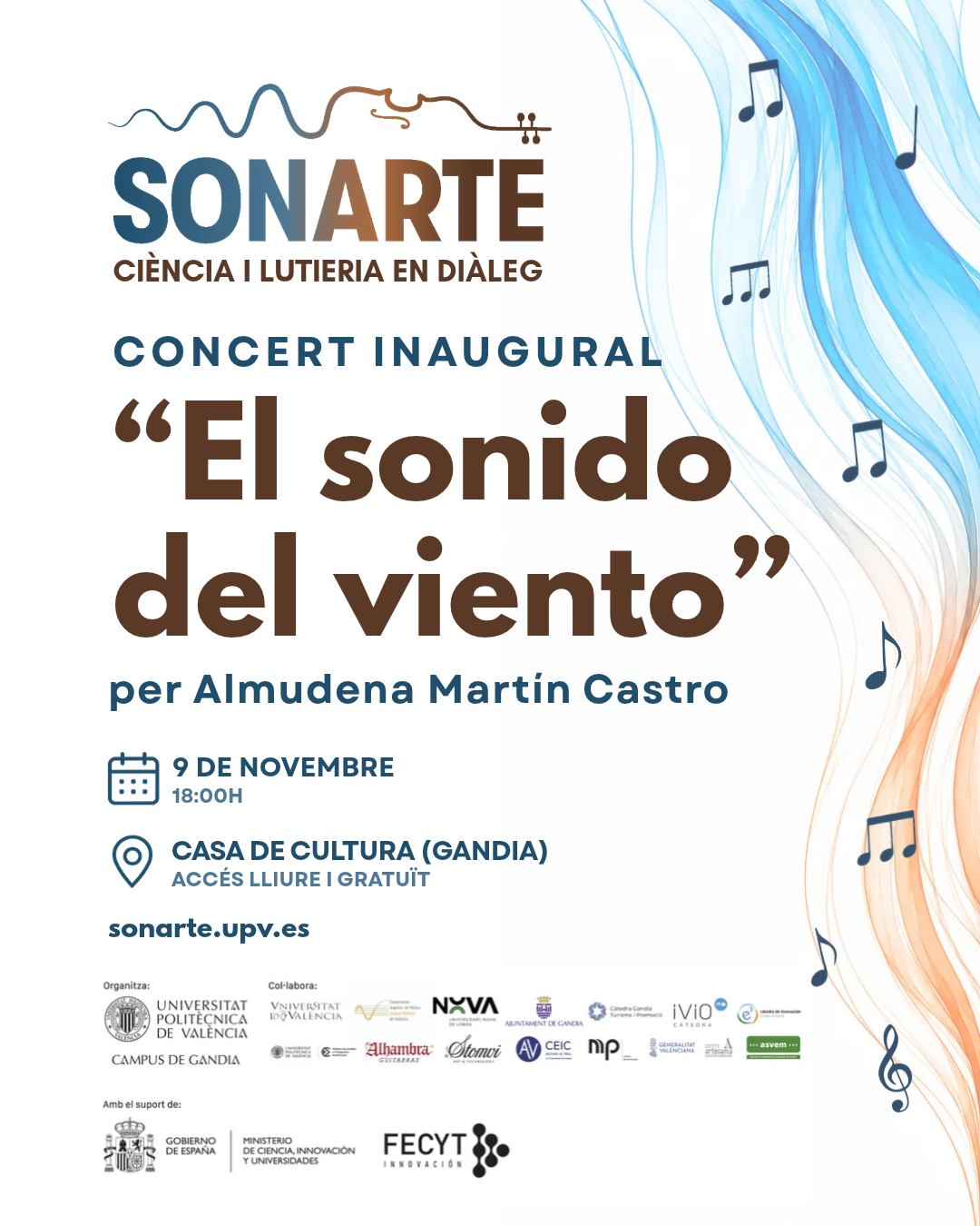 El sonido del viento