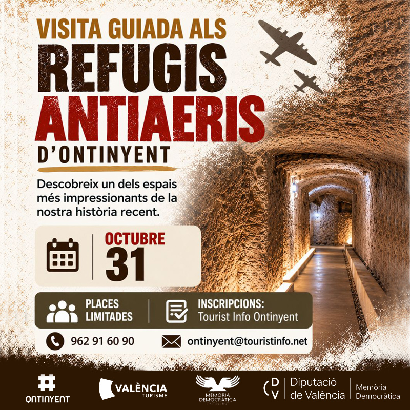 Visita Guiada als Refugis Antiaeris d'Ontinyent
