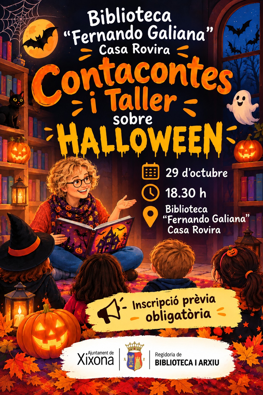 Contacontes i Taller sobre Halloween