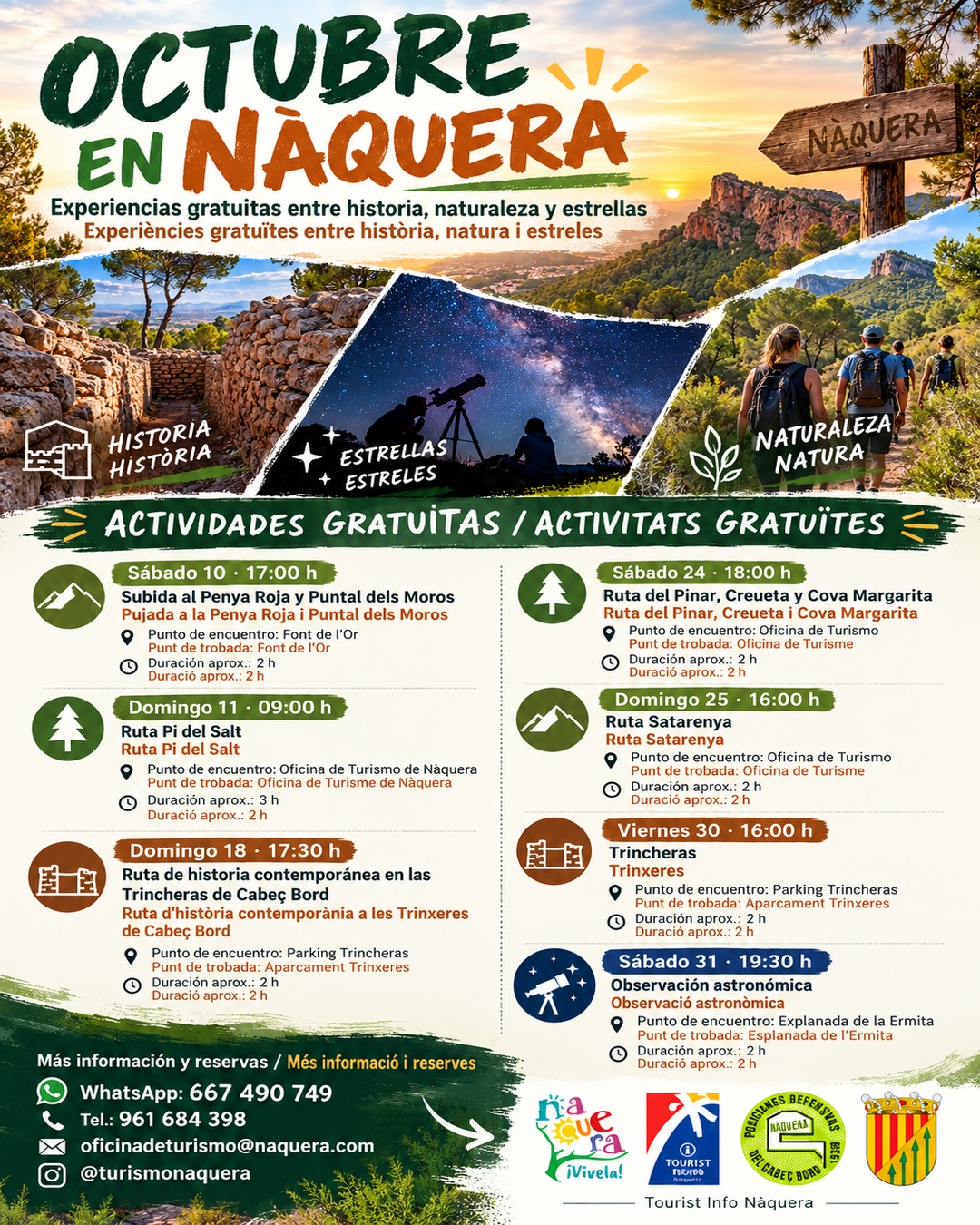 Octubre en Nàquera