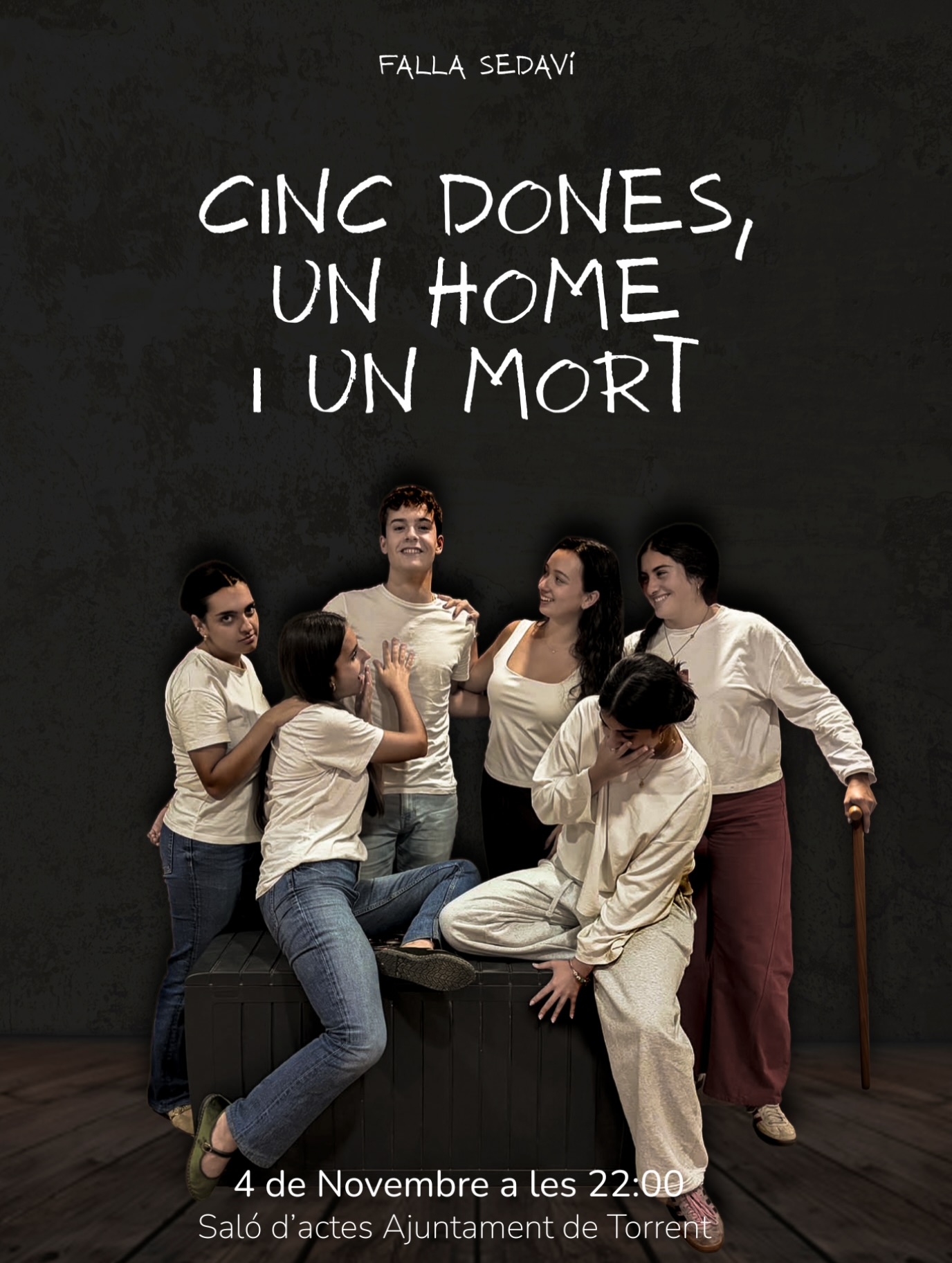 CINC DONES, UN HOME, I UN MORT