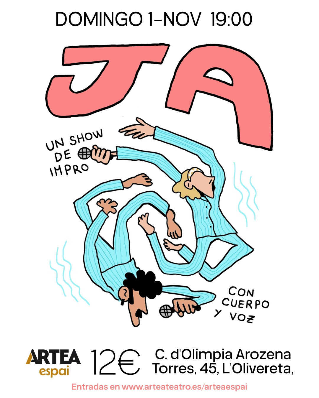 JA - Un show de impro  con cuerpo y voz