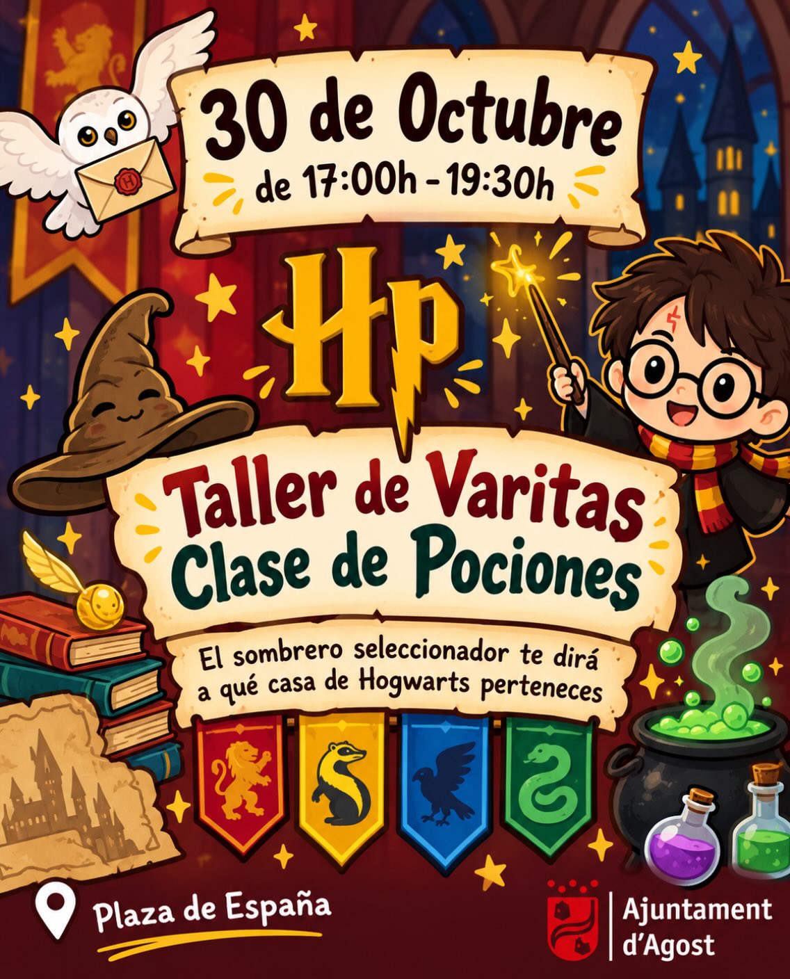 Taller de Varitas Clase de Pociones