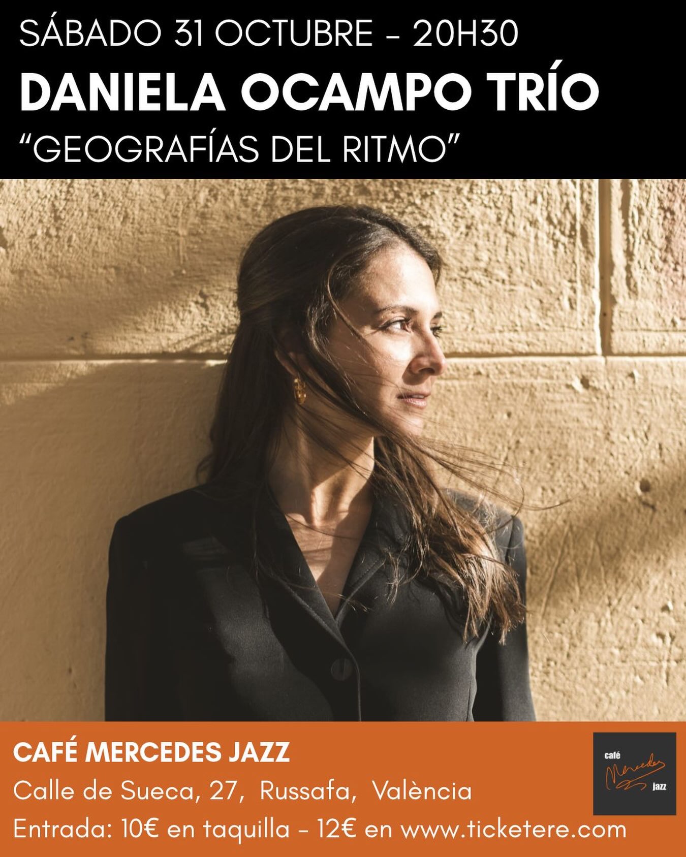 Daniela Ocampo Trío "Geografías del Ritmo"