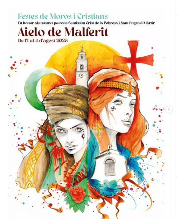 MOROS I CRISTIANS  AIELO DE MALFERIT