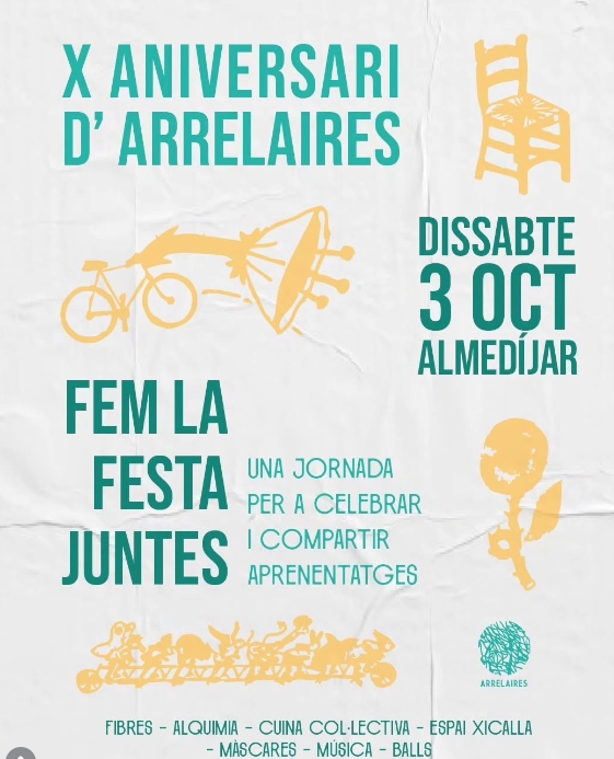 X ANIVERSARI D ' ARRELAIRES