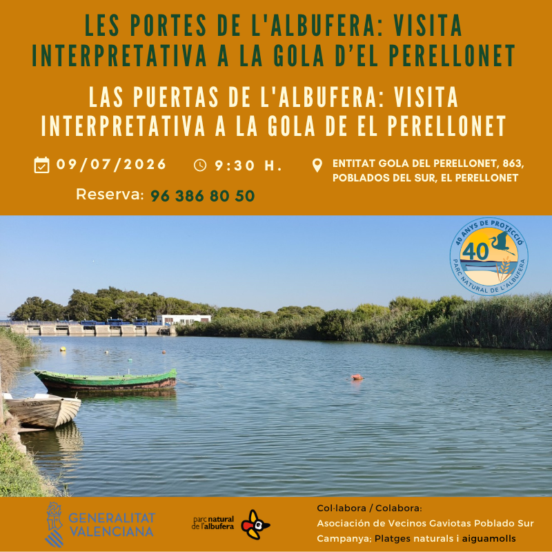 Las puertas de l'Albufera: visita interpretativa a la gola de El Perellonet