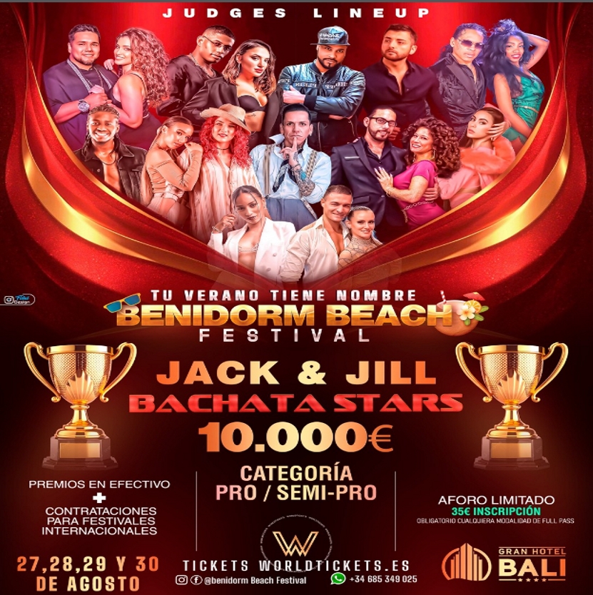 BENIDORM BEACH FESTIVAL - JACK & JILL - CONCURSO DE BAILE