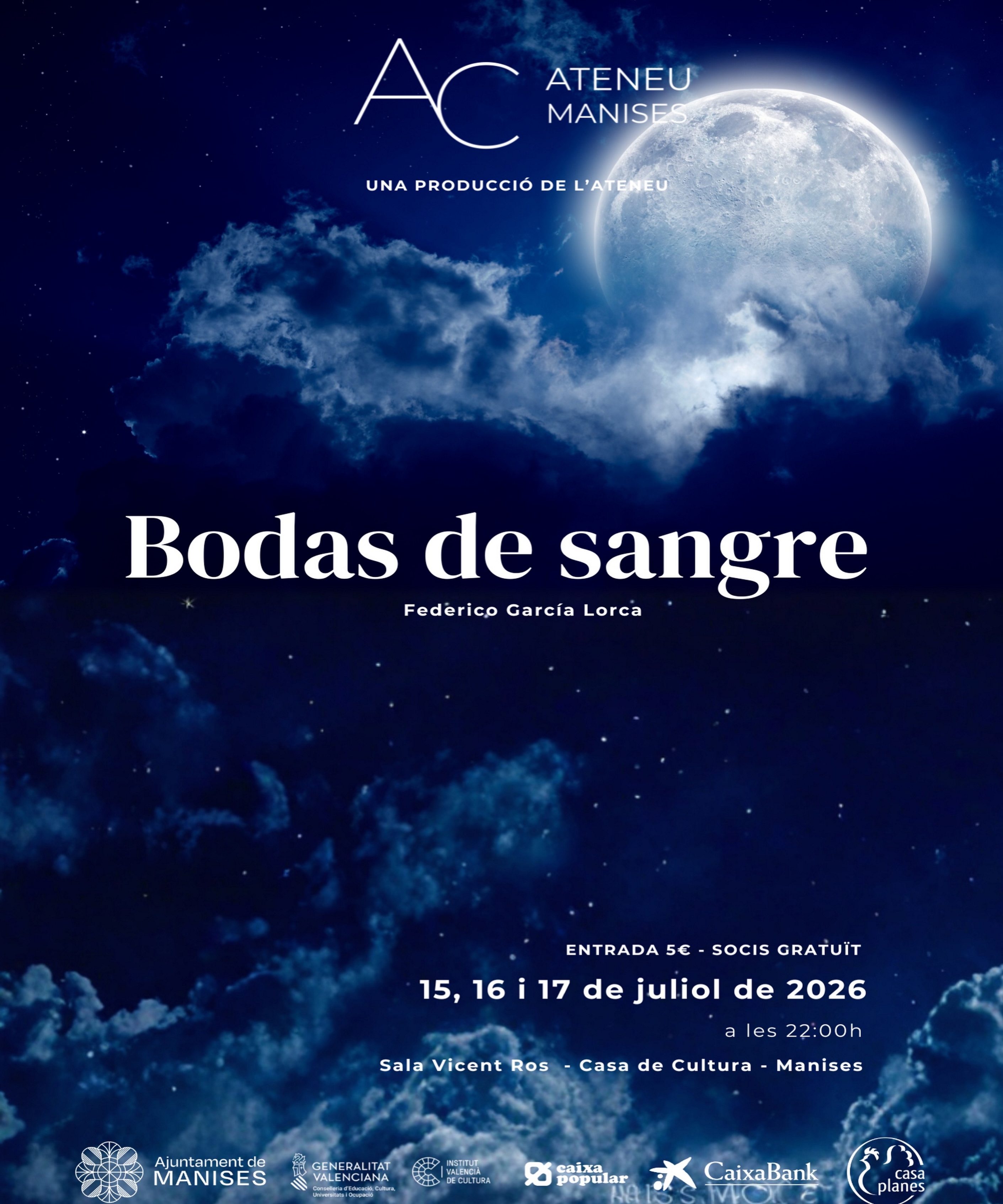 BODAS DE SANGRE - TEATRE