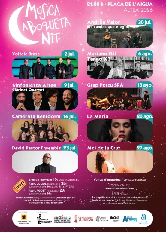 MUSICA A BOQUETA NIT - ALTEA