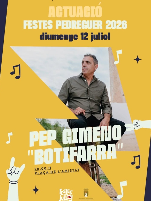 PEP BOTIFARRA  -  FESTES DE JULIOL  A  PEDREGUER