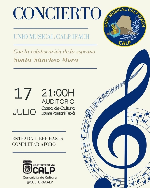 CONCIERTO  U.M. CALP - IFACH