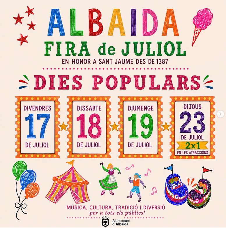 FIRA DE JULIOL  ALBAIDA