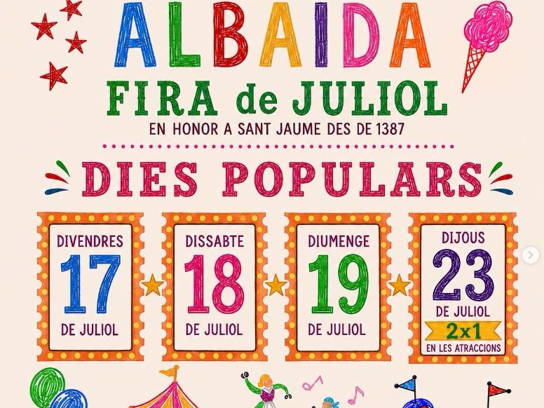FIRA DE JULIOL  ALBAIDA
