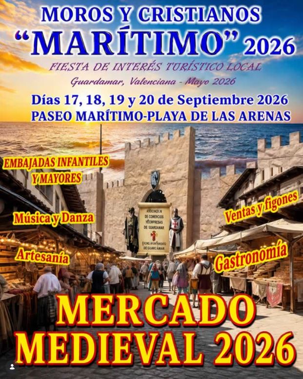 MOROS Y CRISTIANOS  MARITIMO 2026  / MERCADO MEDIEVAL