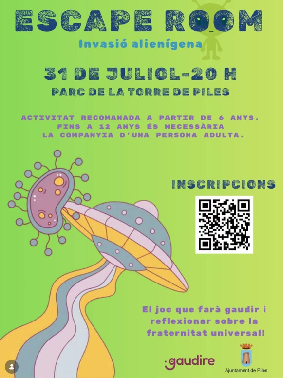 INVASION ALIENIGENA - ESCAPE ROOM