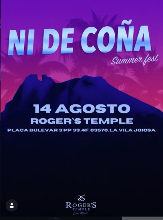 NI DE COÑA - SUMMER FEST