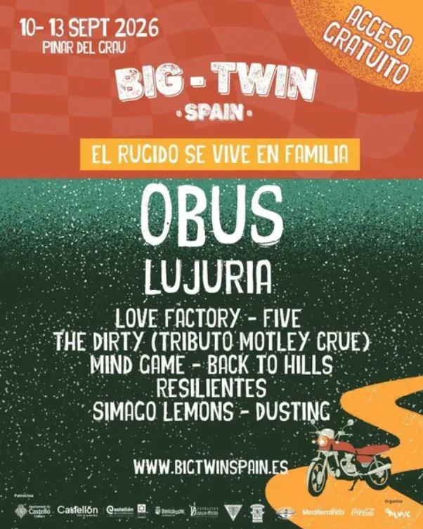 BIG - TWIN - SPAIN -  REUNION MOTERA