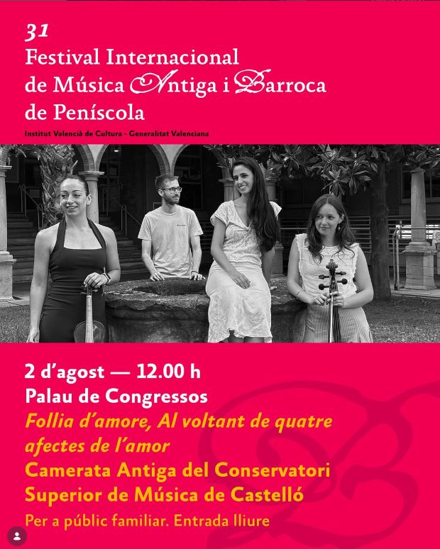 31 FESTIVAL INTERNACIONAL DE MUSICA ANTIGA I BARROCA