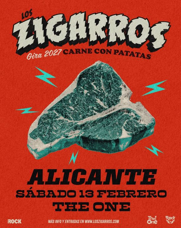 LOS ZIGARROS - CARNE CON PATATAS - GIRA 2026