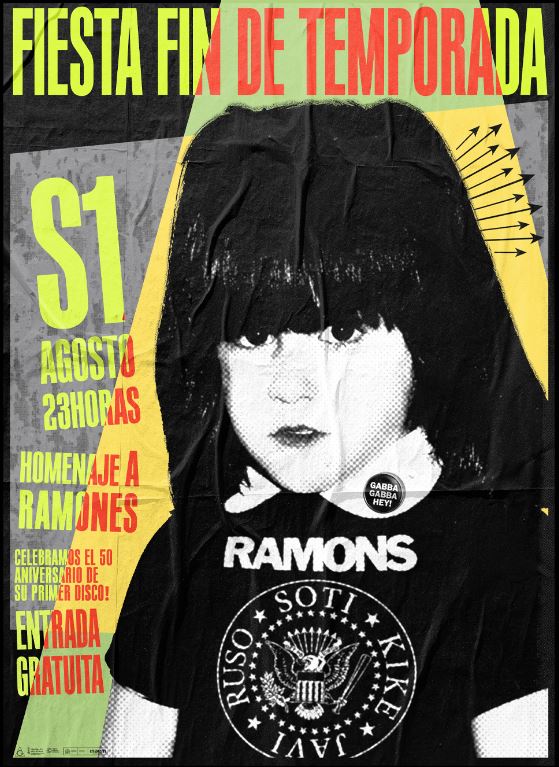 FIESTA FIN DE TEMPORADA  HOMENAJE A LOS RAMONES
