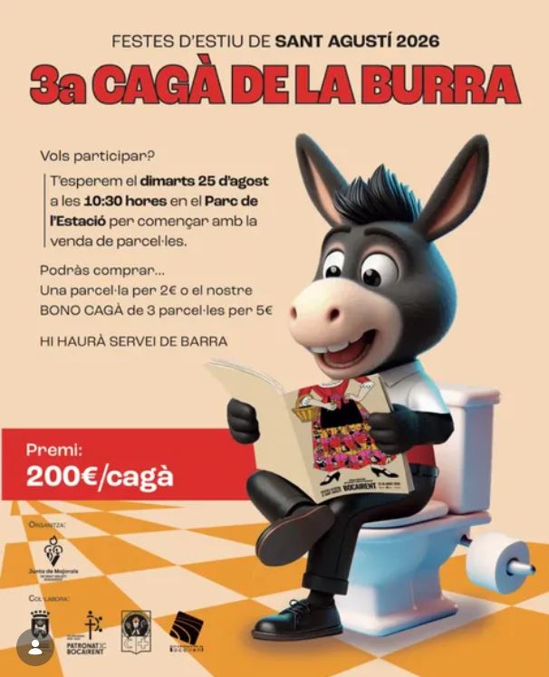3º CAGA DE LA BURRA A BOCAIRENT