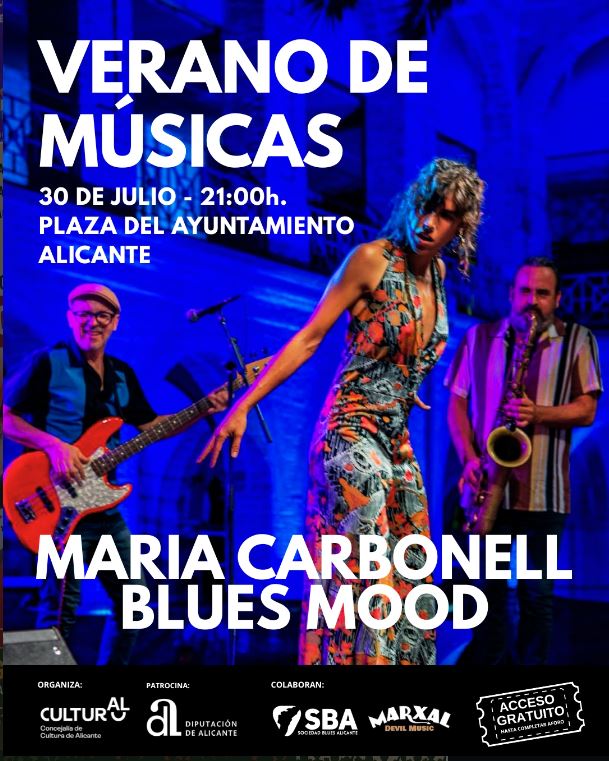 MARIA CARBONELL - BLUES MODD - VERANO DE MUSICAS