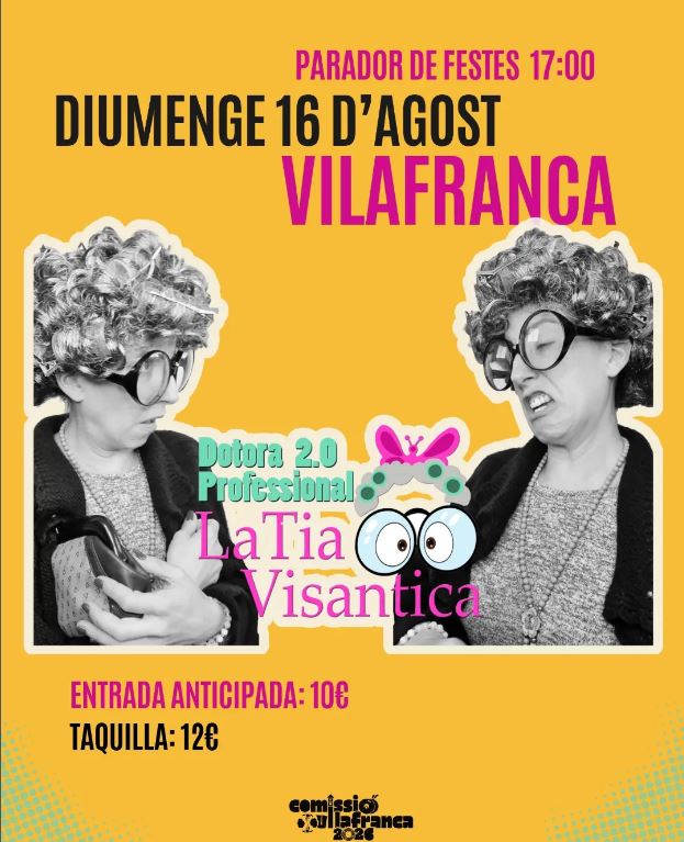 LA TIA VISANTICA - MONOLOGO  HUMOR