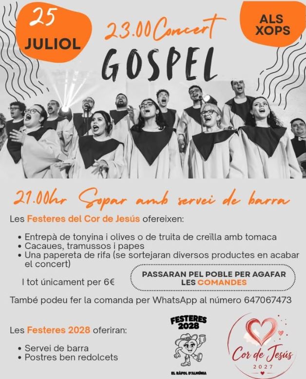 CONCERT DE GOSPEL A RAFOL D'ALMUNIA