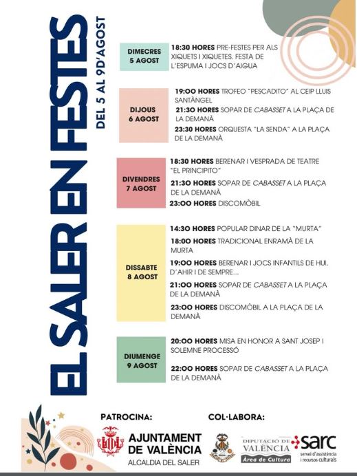 EL SALER EN FESTES