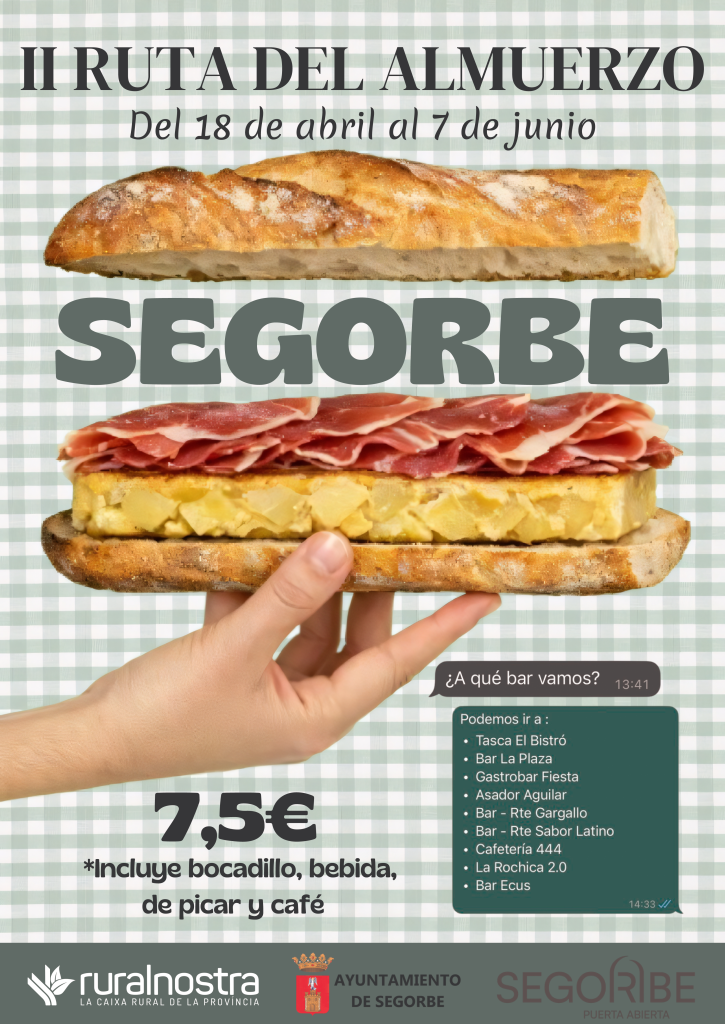 II Ruta del Almuerzo Segorbe