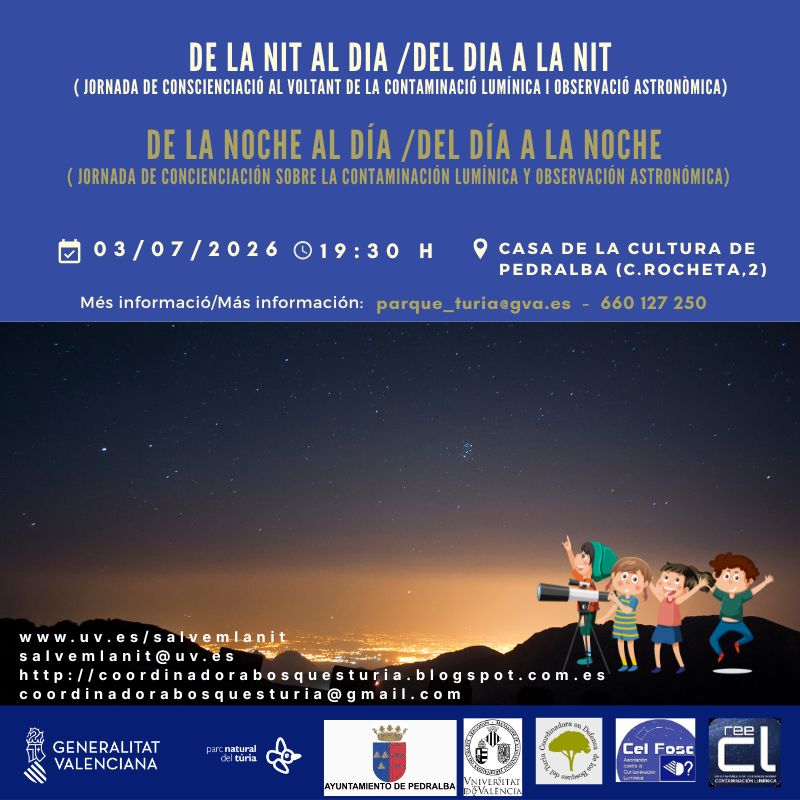 Jornada de concienciación sobre la contaminación lumínica y observación astronómica