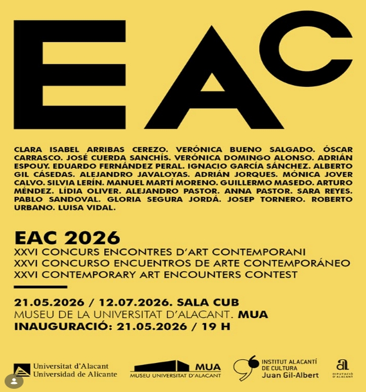 XXVI CONCURS ENCONTRES D'ART CONTEMPORANI - EAC