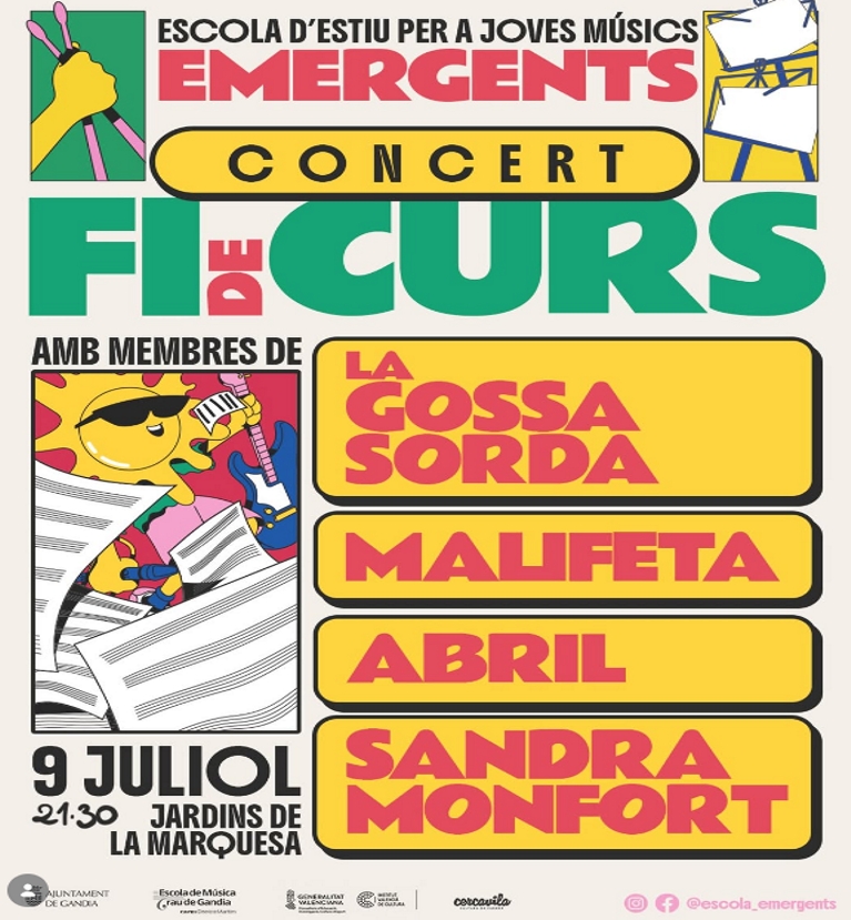 ESCOLA EMERGENTS - CONCERT FI DE CURS